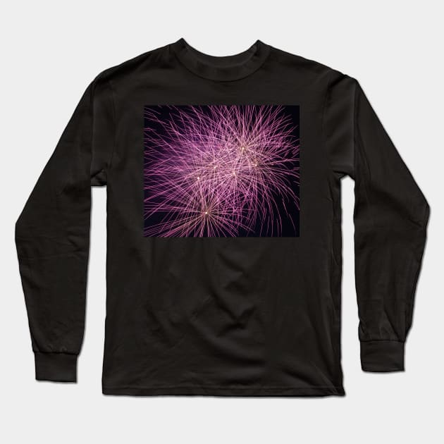 fireworks Long Sleeve T-Shirt by daghlashassan